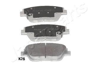 HYUNDAI гальмів.колодки передн. NF,Kia Optima 09- JAPANPARTS pa-k28af