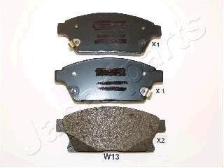 CHEVROLET тормозные колодки передние.Opel Astra,Cruze 09- (16) JAPANPARTS pa-w13af