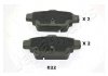 Купить FIAT Тормозные колодки задние STILO, BRAVO 1.2 16V-2.4 20V 01- JAPANPARTS pp-022af (фото1) подбор по VIN коду, цена 701 грн.