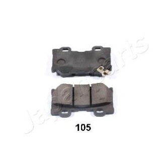 Купити NISSAN колодки гальмівні задн.370Z,Infiniti G37 07- Infiniti FX, G, QX JAPANPARTS pp-105af (фото1) підбір по VIN коду, ціна 712 грн.