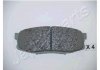 Купить TOYOTA Тормозные колодки задн.Land Cruiser 4.7/4.5d 08- Toyota Land Cruiser JAPANPARTS pp-221af (фото1) подбор по VIN коду, цена 534 грн.