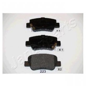 Купити TOYOTA гальм. колодки задн. Avensis 09- Toyota Avensis JAPANPARTS pp-223af (фото1) підбір по VIN коду, ціна 735 грн.