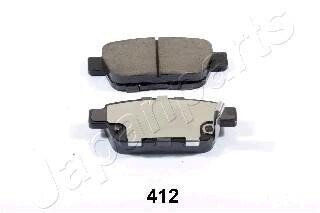 HONDA колодки гальм. задн. RIDGELINE (YK) 3.5 4x4 JAPANPARTS pp-412af