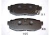 Купить SUBARU Тормозные колодки задн.Tribeca 05- Subaru Tribeca JAPANPARTS pp-705af (фото1) подбор по VIN коду, цена 572 грн.