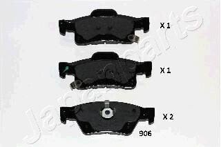 Гальм. колод. задн. JEEP Grand Cherokee 11- JAPANPARTS pp-906af