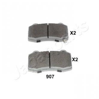 Купить CHRYSLER Тормозные колодки задние.300C Jeep Grand Cherokee, Chrysler 300C JAPANPARTS pp-907af (фото1) подбор по VIN коду, цена 911 грн.