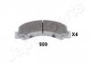 Купить Колодки тормозные дисковые ISUZU N-Serie JAPANPARTS pp-909af (фото1) подбор по VIN коду, цена 585 грн.