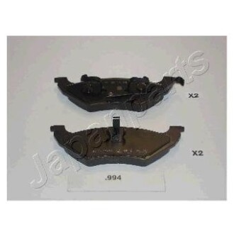 CHRYSLER тормозные колодки дисковые Voyager,Caravan 95- Chrysler Voyager, Jeep Cherokee, Dodge Caravan JAPANPARTS pp-994af