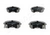 Купить HYUNDAI Тормозные колодки задние.i10 08-,Kia Picanto 04- KIA Picanto, Hyundai I10 JAPANPARTS pp-k04af (фото1) подбор по VIN коду, цена 574 грн.