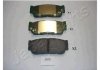 Купити KIA Гальмівні колодки задні.SsangYong Kyron,Sorento 02- SsangYong Kyron, KIA Sorento, SsangYong Rexton, Actyon JAPANPARTS pp-s02af (фото1) підбір по VIN коду, ціна 773 грн.