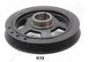 Купити HYUNDAI Шків колінвалу HYUNDAI, KIA 1,5-1,6CRDi Hyundai Matrix, KIA Rio, Cerato, Hyundai Accent, Getz, KIA Ceed, Hyundai I30 JAPANPARTS pu-k10 (фото2) підбір по VIN коду, ціна 1712 грн.