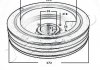 Купити Шків колінвалу Hyundai H100, Terracan, Galloper /Mitsubishi L300, L200, Pajero 2 Mitsubishi L200, Pajero JAPKO 122500 (фото4) підбір по VIN коду, ціна 2058 грн.