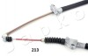 Купити Трос гальма стоянки Toyota Carina e 1.6 (95-97),Toyota Carina e 1.8 (95-97) JAPKO 131213 (фото3) підбір по VIN коду, ціна 885 грн.