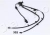 Купити Датчик ABS задній Ford Fiesta, Fusion 1.25- 1.6 (02-12)/Mazda 2 1.2-1.6 (03-07) Ford Fiesta, Fusion, Mazda 2 JAPKO 151332 (фото2) підбір по VIN коду, ціна 2346 грн.