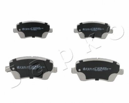 КОЛОДКИ ГАЛЬМІВНІ ПЕРЕДНІ Renault Clio III, Modus, Kangoo II, Duster, Sandero, Captur/Nissan Note (06-12) JAPKO 50013