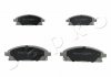 Купить -Колодки тормозные дисковые Nissan Pathfinder, Infiniti Q, QX, Nissan X-Trail JAPKO 50154 (фото1) подбор по VIN коду, цена 724 грн.