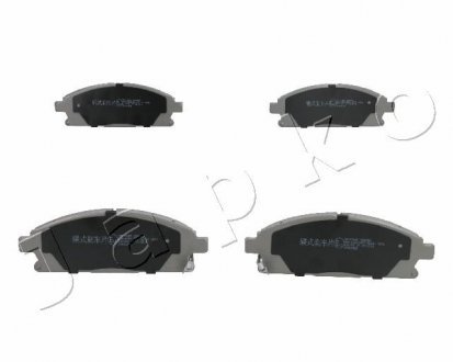 Купить -Колодки тормозные дисковые Nissan Pathfinder, Infiniti Q, QX, Nissan X-Trail JAPKO 50154 (фото1) подбор по VIN коду, цена 724 грн.