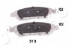 Купить Колодки тормозные передние Nissan Pathfinder (R52) (13-)/Infinity QX60 2.5 (14-) JAPKO 50513 (фото1) подбор по VIN коду, цена 879 грн.