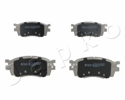 Купити КОЛОДКИ ГАЛЬМІВНІ ПЕРЕДНІ Hyundai Accent III, i20 / Kia Rio II 1.4-1.6 (05-12) Hyundai I20, KIA Rio, Hyundai Accent, KIA Ceed JAPKO 50K12 (фото1) підбір по VIN коду, ціна 801 грн.