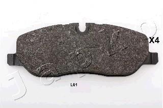 Купити Гальмівні колодки дискові пер. (L=163) Discovery III, Range Rover III, Range Rover Sport 04- Land Rover Discovery, Range Rover JAPKO 50L01 (фото1) підбір по VIN коду, ціна 819 грн.