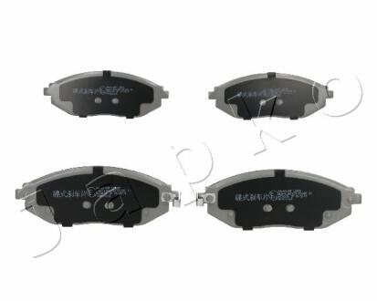 Гальмівні колодки дискові пер. Spark 10- JAPKO 50W14