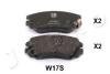 Купить Гальмівні колодки дискові пер. Malibu 12-/Insignia 08- JAPKO 50W17 (фото1) подбор по VIN коду, цена 753 грн.