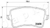 Купить - Гальмівні колодки до дисків Audi Q5, A5, A4 JAPKO 510908 (фото2) подбор по VIN коду, цена 846 грн.