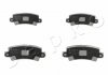 Купити Колодки гальмівні дискові Toyota Corolla 2.0 (03-07),Toyota Corolla 1.4 (04-07) Toyota Corolla JAPKO 51257 (фото1) підбір по VIN коду, ціна 709 грн.