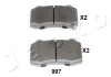 Купити Колодки гальмівні задні Jeep Grand Cherokee/Chrysler 300C/Chevrolet Camaro (04-,10-) Jeep Grand Cherokee, Chrysler 300C JAPKO 51907 (фото1) підбір по VIN коду, ціна 989 грн.