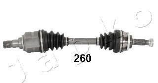 Піввісь Toyota Avensis 2.0d 03-08 дв.1CD-FTV (24z/615mm) Л. Toyota Avensis JAPKO 62260