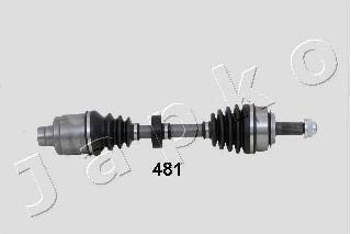 Піввісь перед. ACCORD VII 2.2 i-CTDi 04-08 Пр. Honda Accord, CR-V JAPKO 62481