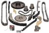 Купить К-кт цепи ГРМ (18 деталей) Nissan Navara D22, D40 (02-), X-Trail (01-) 2.5 dCi, JAPKO kjk116 (фото1) подбор по VIN коду, цена 13519 грн.