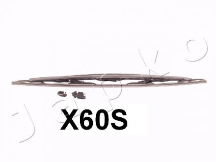 Щітка склоочисника L=600мм зі спойлером Kia/Hyundai/Ford/Citroen/Honda/MB/PS JAPKO sjx60s