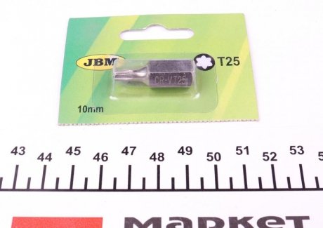 Купити Біта Torx (10xT25mm) JBM 10393 (фото1) підбір по VIN коду, ціна 47 грн.