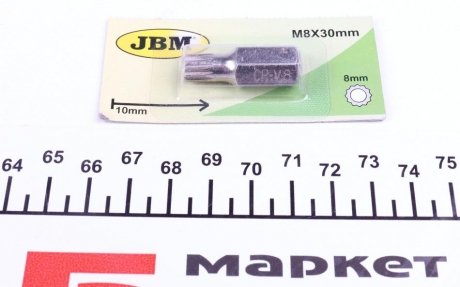 Купить Біта XZN TP (M10x8mm) JBM 10426 (фото1) подбор по VIN коду, цена 56 грн.