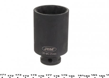 Купити Головка ударна JBM 11618 (фото1) підбір по VIN коду, ціна 740 грн.