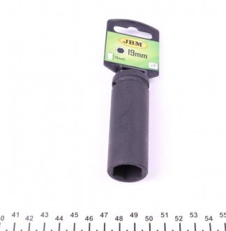 Купить Головка ударна 6-гранна HEX (1/2") (d=19mm) JBM 12068 (фото1) подбор по VIN коду, цена 366 грн.
