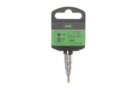 Біта Torх, 1/4" t15, хром. JBM 13385