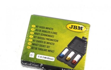 Купити Набір головок ударних JBM 51336 (фото1) підбір по VIN коду, ціна 1175 грн.