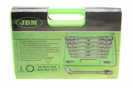 Купити Набір ключів JBM 51659 (фото1) підбір по VIN коду, ціна 2060 грн.