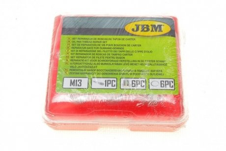 Набор инструмента для восстановления резьбы JBM 53235
