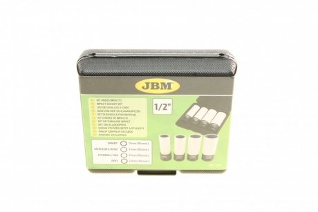 Купить Набор ударных головок JBM 53587 (фото1) подбор по VIN коду, цена 1716 грн.