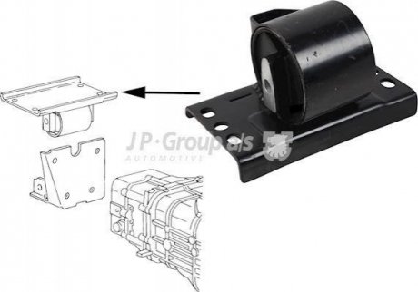 Опора коробки передач JP GROUP 1132400900