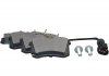 Купить Тормозные колодки дисковые. 17mm Volkswagen Polo, Seat Ibiza JP GROUP 1163705910 (фото1) подбор по VIN коду, цена 515 грн.