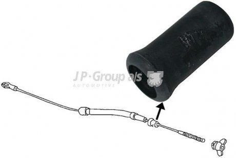 Купить Втулка троса щеплення JP GROUP 8170250602 (фото1) подбор по VIN коду, цена 201 грн.
