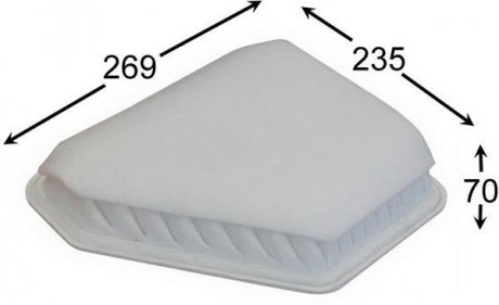 Фильтр воздушный JS ASAKASHI a1517