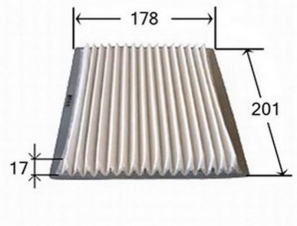Фильтр салона JS ASAKASHI ac302j