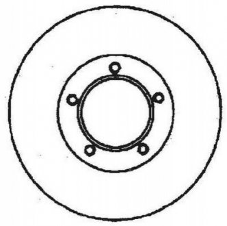 Диски гальмівні Jurid 561301JC