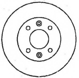 Диск тормозной Peugeot 306, Citroen Xsara, Peugeot 206 Jurid 561555JC