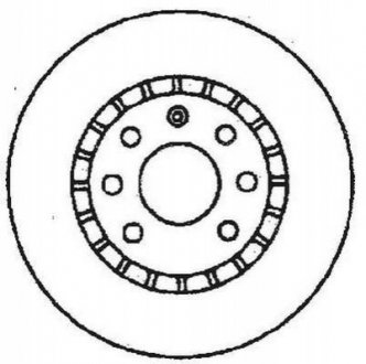 Купить Тормозной диск передн.OPEL Astra/Corsa/Vectra/Tigra Opel Vectra, Astra, Corsa Jurid 561588JC (фото1) подбор по VIN коду, цена 1609 грн.